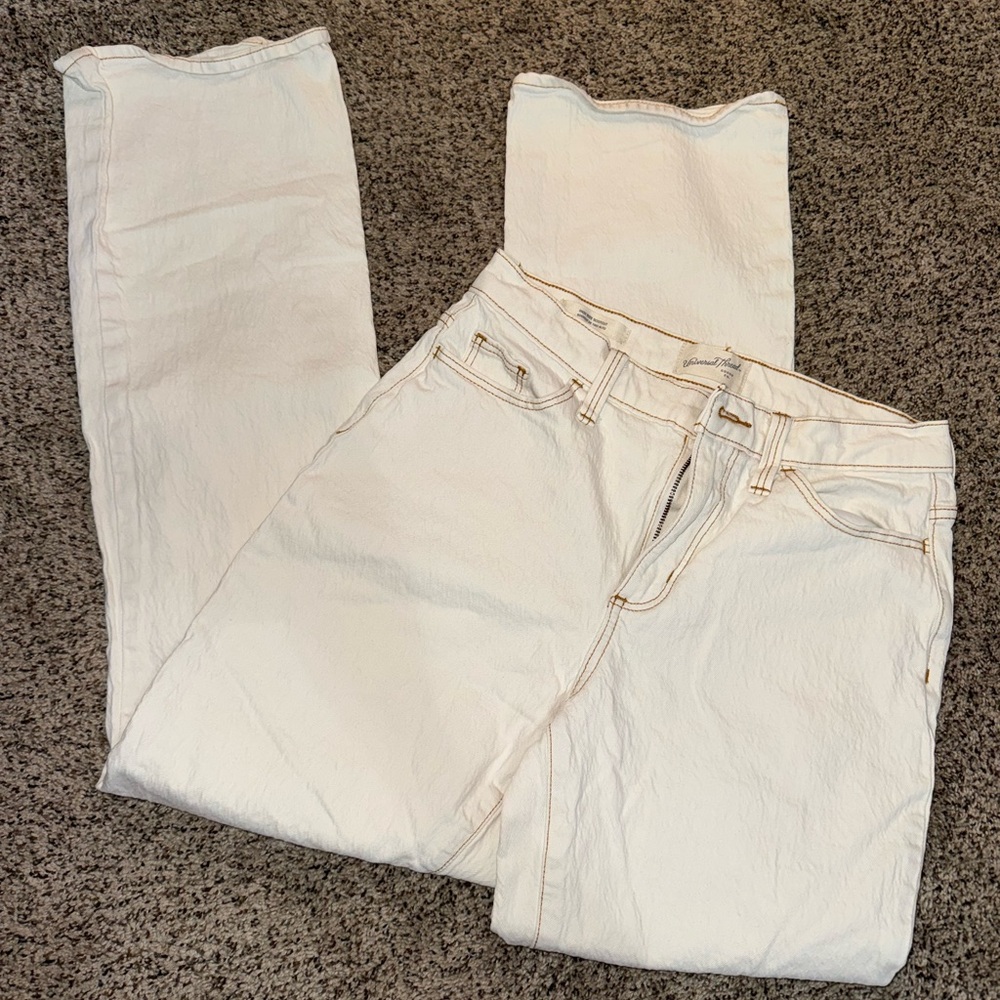 Universal Thread Women's White Jeans